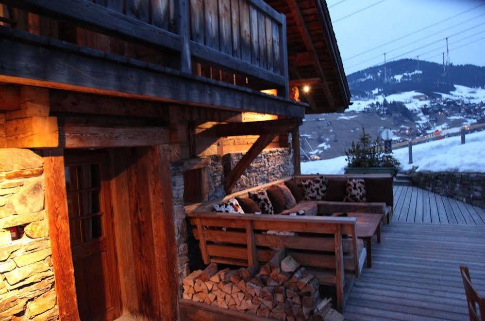 Le Vieux Chalet La Clusaz Exterior foto